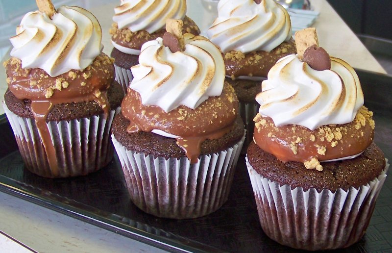 our Gotta Have S'Mores cupcake